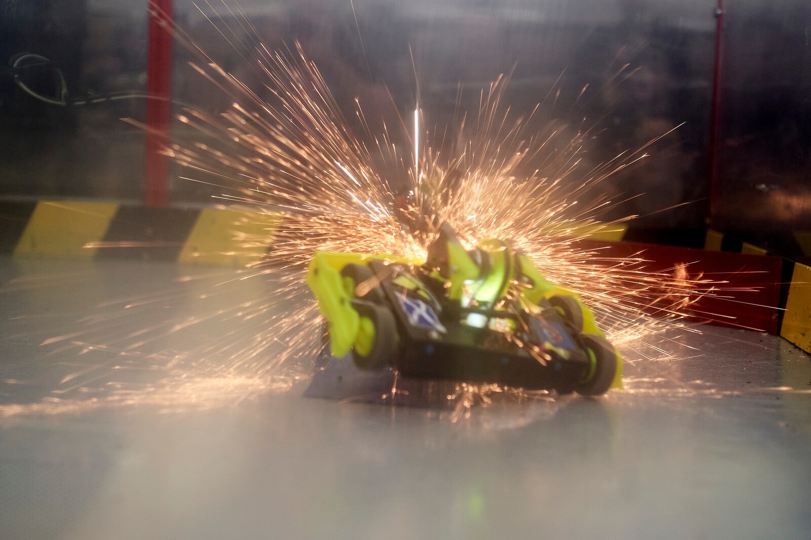 Mini Robot Wars - BBB Beetle Brawl 2024 at St Michael's Centre, North Rd, Stoke Gifford, Bristol BS34 8PD