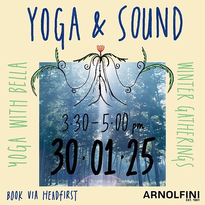 Yoga & Sound Workshop at Arnolfini