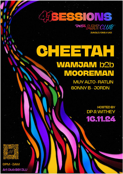 41 Sessions: Cheetah, Wamjam, Mooreman & more at Art Club