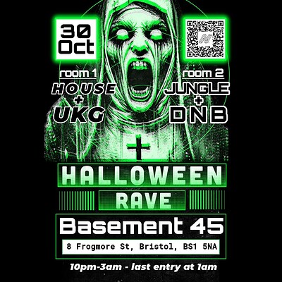 Halloween Rave at Basement 45