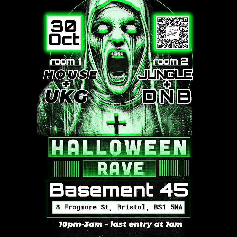 Halloween Rave at Basement 45