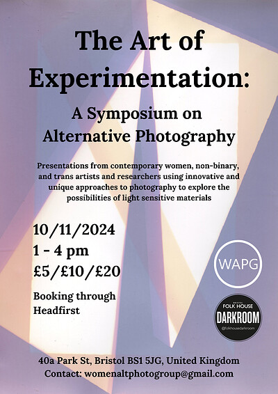 Art of Experimentation: Alternative Photography at Bristol Folk House