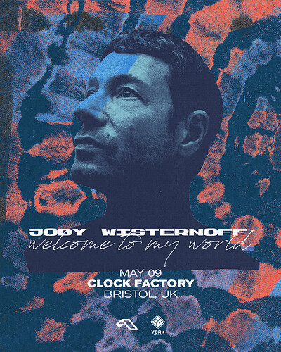 Jody Wisternoff - Welcome to my World Album Tour ( at Clock Factory