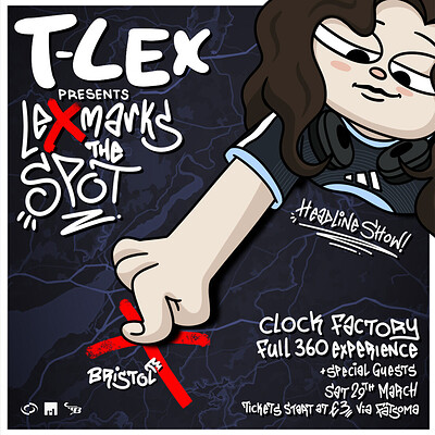 T-Lex Presents Lex Marks The Spot at Clock Factory