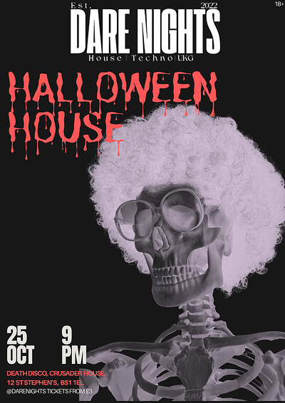 DARE NIGHTS: Halloween House at Death Disco