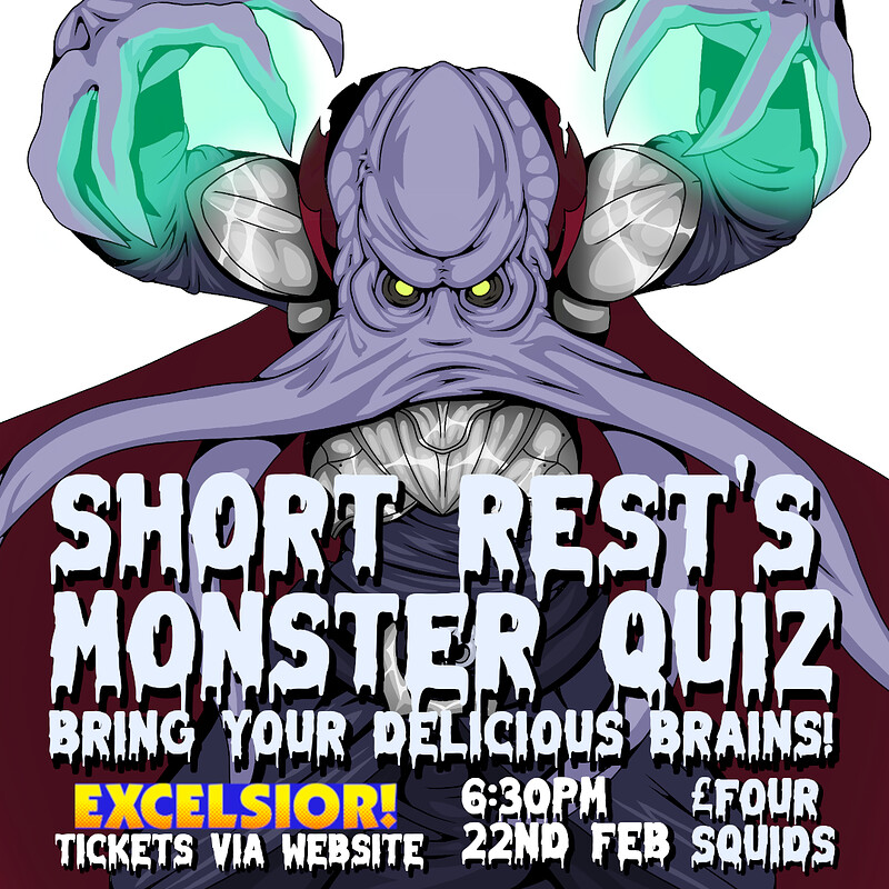 Short Rest's Monster Quiz at Excelsior!