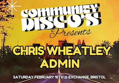 Community Disc-O's Presents // #15 at Exchange