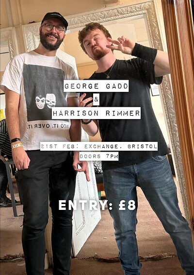 George Gadd and Harrison Rimmer at Exchange