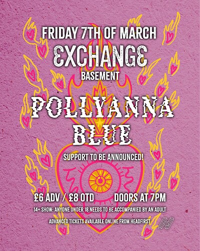 Pollyanna Blue at Exchange