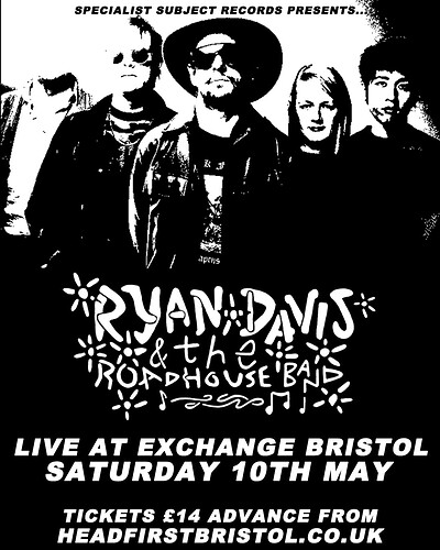 RYAN DAVIS & THE ROADHOUSE BAND at Exchange