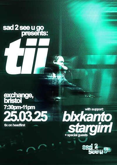 sad 2 see u go | Tii at Exchange