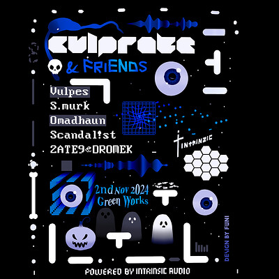 Culprate & Friends | Vulpes S.Murk Omadhaun + More at Green Works