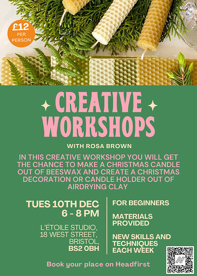 Creative Workshop: Candle and Clay Decorations at L'Étoile Studio