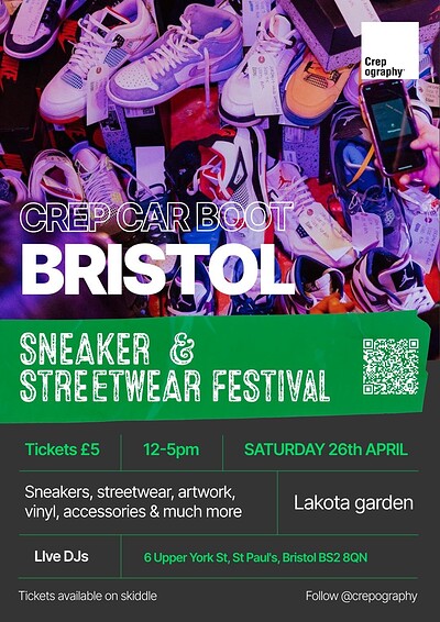 Crep Car Boot- Sneaker & Streetwear festival at Lakota