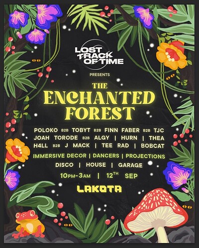 Lost Track of Time Presents The Enchanted Forest at Lakota