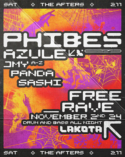 The Afters: Phibes, Azule + more at Lakota