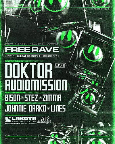 Wide Eyes Free rave: Doktor at Lakota