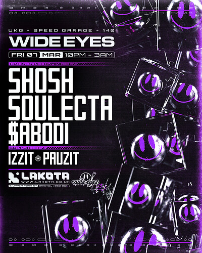 Wide Eyes: SHOSH + SOULECTA at Lakota