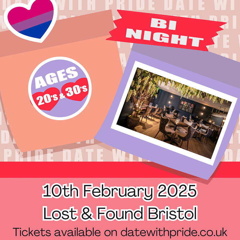 Bi Night - LGBTQ+ Speed Dating Bristol at Lost & Found Bristol