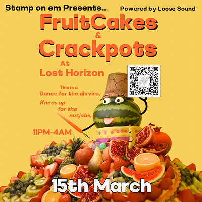 FRUITCAKES AND CRACKPOTS at Lost Horizon