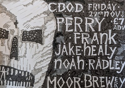 Perry Frank + Jake Healy+ Noah Radley at Moor Beer Co