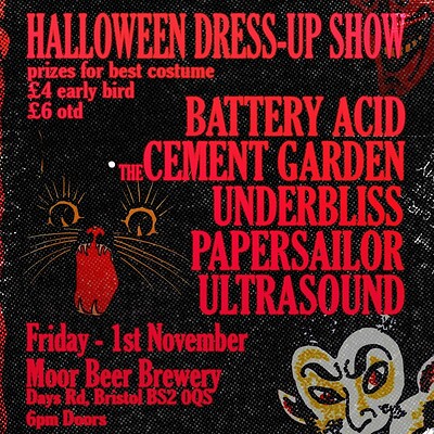 Halloween Party | Battery Acid at Moor Beer Co