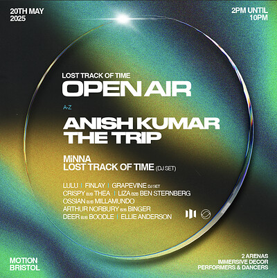 Lost Track of Time Open Air at Motion