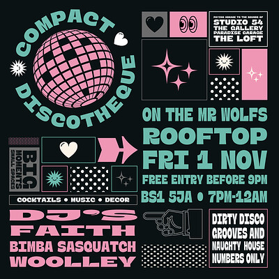 Compact Discotheque at Mr Wolfs Rooftop