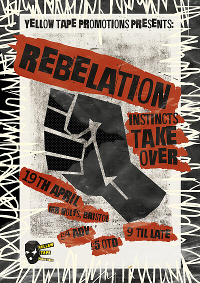 Rebelation + Instincts Take Over at Mr Wolfs