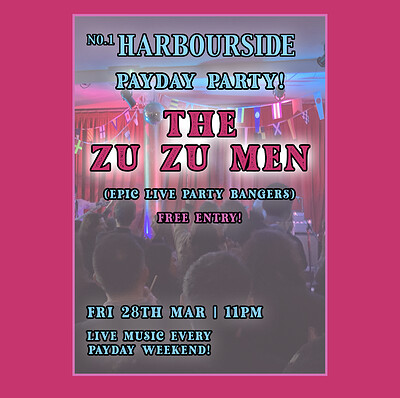 Cut A Rug with The Zu Zu Men at No.1 Harbourside