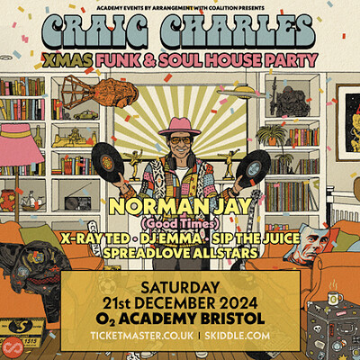 Craig Charles Funk and Soul Christmas Party at O2 Academy