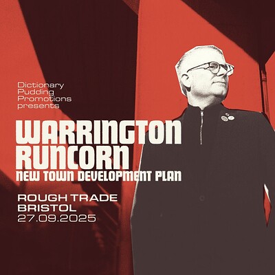 Warrington-Runcorn New Town Development Plan at Rough Trade Bristol