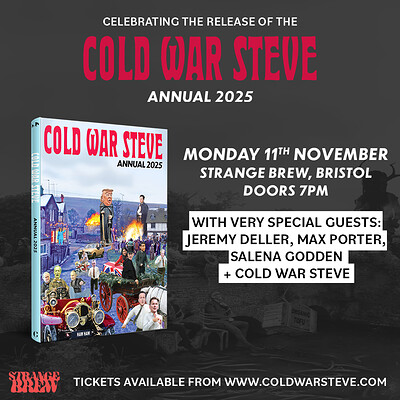 The Cold War Steve Annual 2025 - Launch Party at Strange Brew