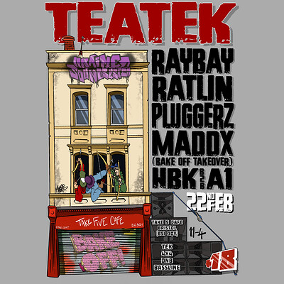 TEATEK at Take Five Cafe