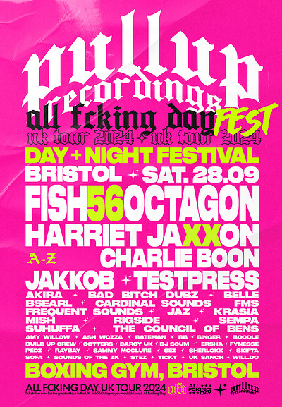 FISH56OCTAGON DAY & NIGHT FESTIVAL at The Boxing Gym