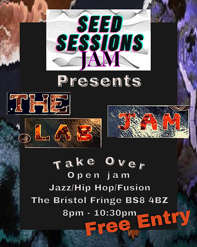 The Lab Jam takeover at The Bristol Fringe