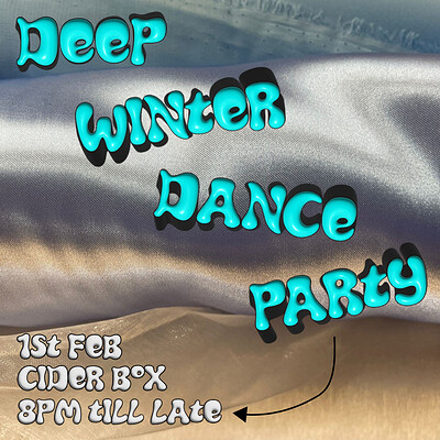 Deep Winter Dance Party at The Cider Box Tap Room