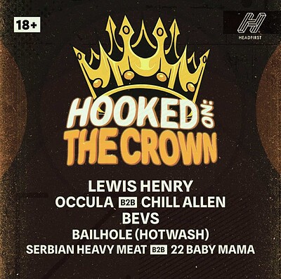 Hooked On: DNB, UKG, JUNGLE + MORE at The Crown