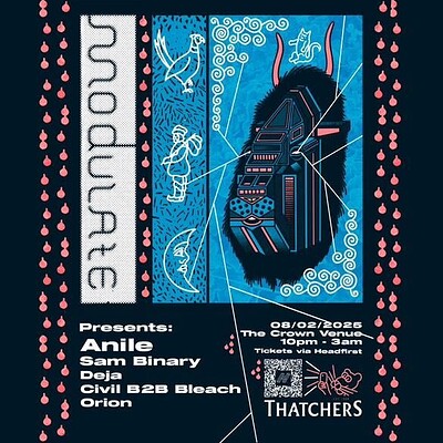 Modulate: Anile + Sam Binary at The Crown