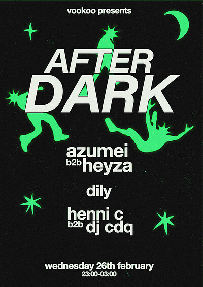 VOOKOO AFTER DARK w/ DILY, AZUMEI, HEYZA + MORE at The Crown