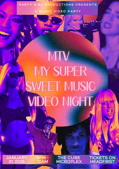 MTV My Super Sweet Music Video Night at The Cube