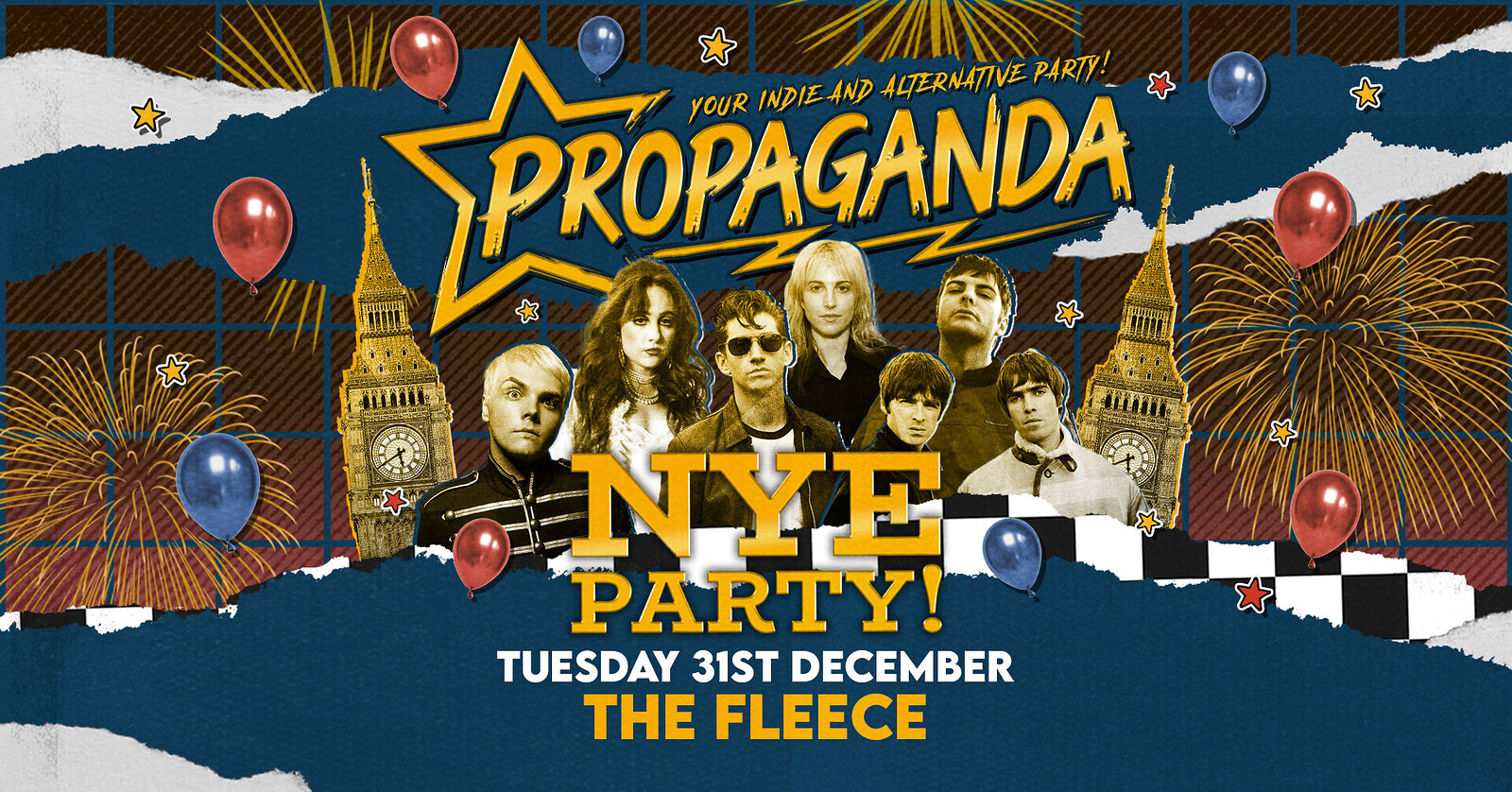 Propaganda Bristol - NYE Party at The Fleece at The Fleece