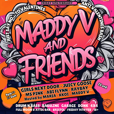 Maddy V & Friends | Attic Bar at The Full Moon & Attic Bar