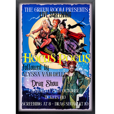 Hocus Pocus screening and Alyssa Van Delle at The green room