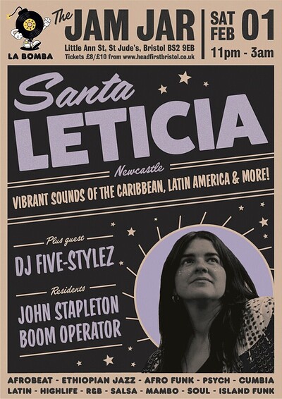 La Bomba presents Santa Leticia at The Jam Jar