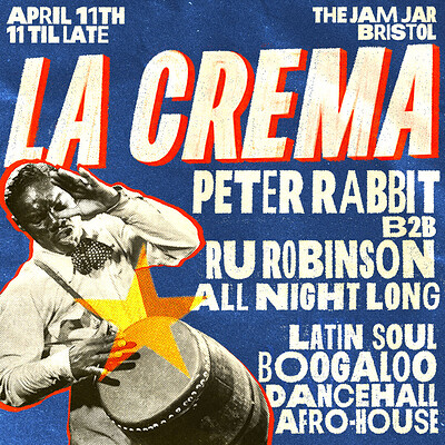 La Crema Ru Robinson B2B Peter Rabbit at The Jam Jar