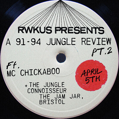 RWKUS ft MC Chickaboo | A 91-93 Jungle Review PT2 at The Jam Jar