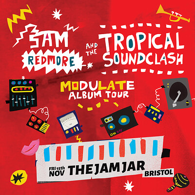 Sam Redmore & The Tropical Sound Clash at The Jam Jar