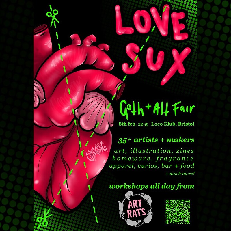 GHOUL GANG Presents...  LOVE SUX at The Loco Klub