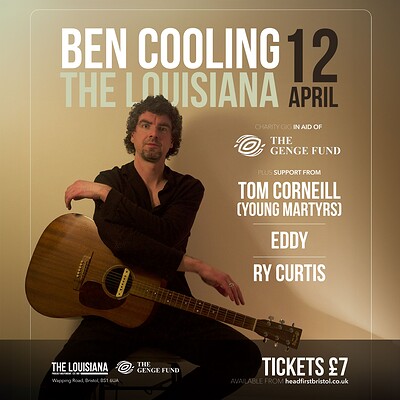 Ben Cooling // Tom Corneill // EDDY // Ry Curtis at The Louisiana